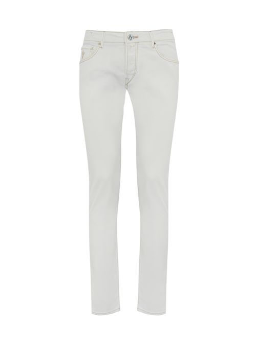 Pantalone Orvieto in bull bianco